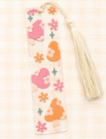 Marcador Flores pastel